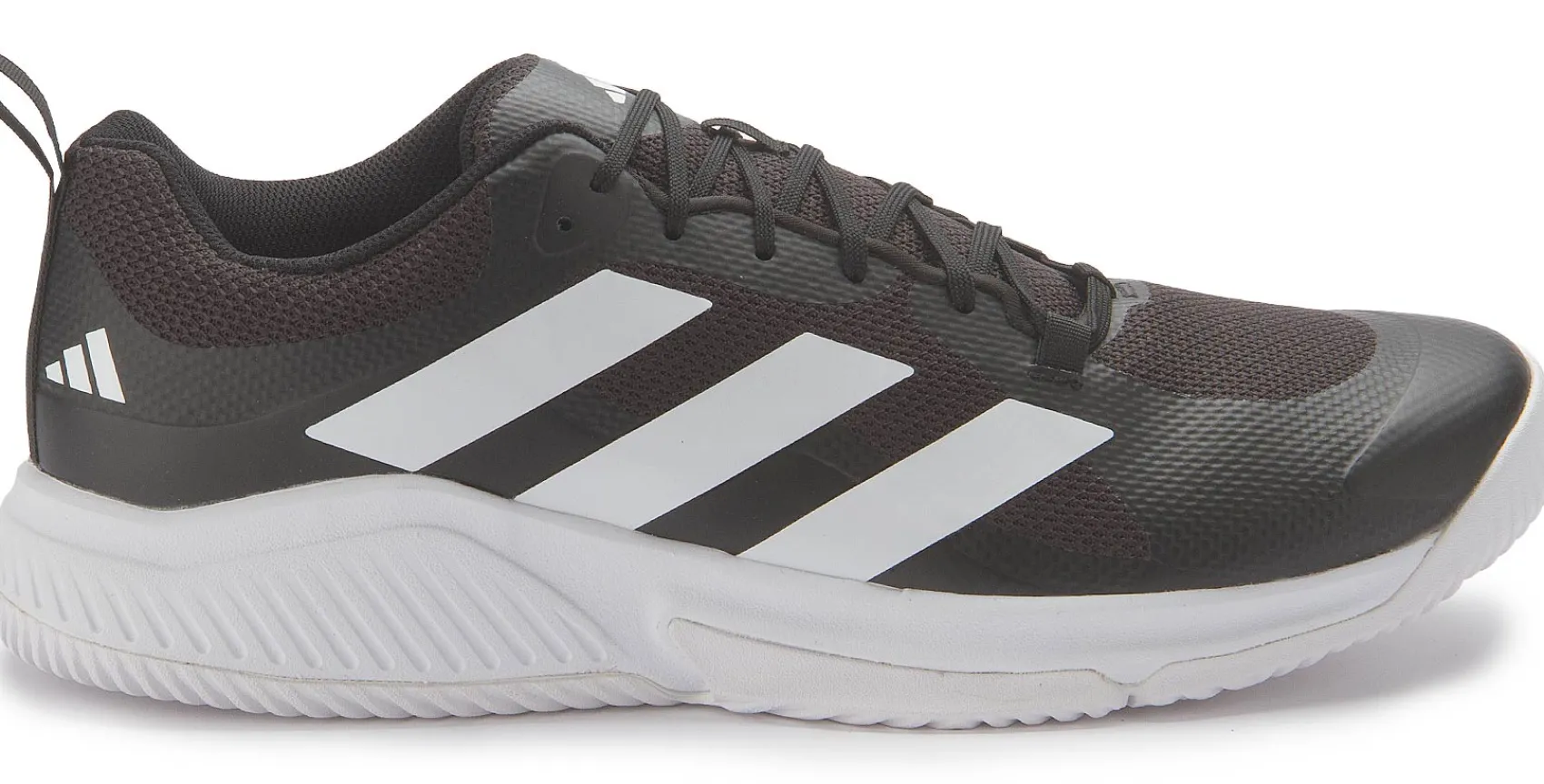 Sneaker|Schnürschuhe|Adidas Court Team Bounce 2.0 in Übergrößen Schwarz