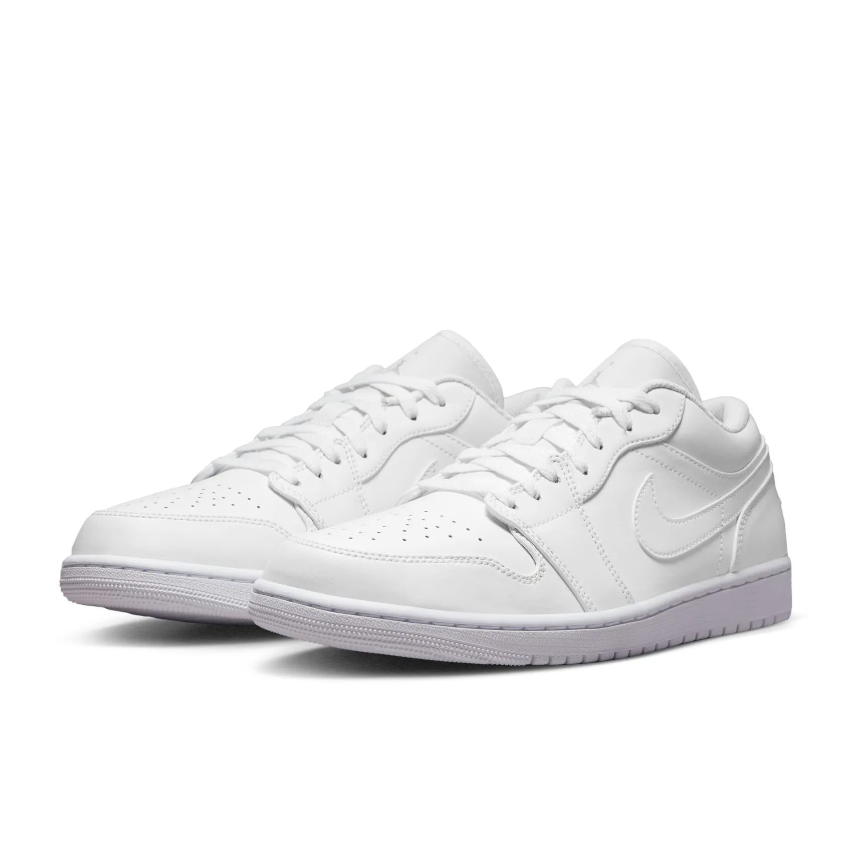 Sneaker|Sneaker|nike Air Jordan 1 Low in Übergrößen Weiß