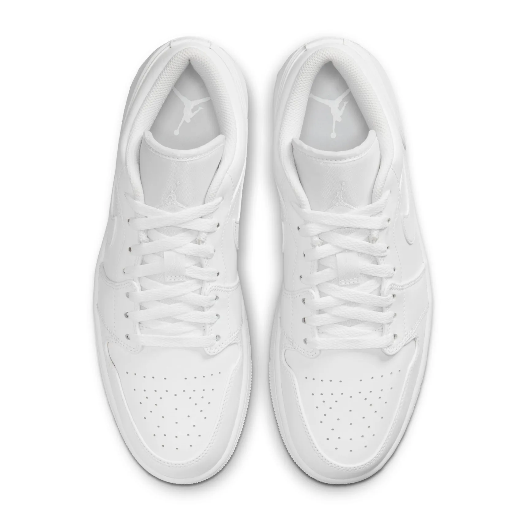 Sneaker|Sneaker|nike Air Jordan 1 Low in Übergrößen Weiß