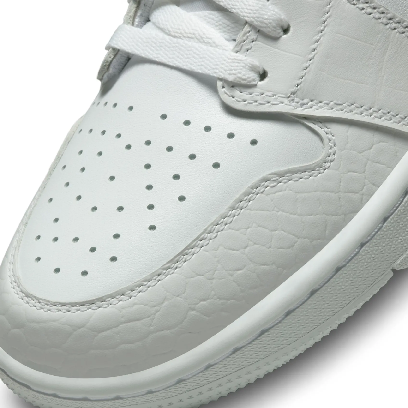 Sneaker|Sneaker|nike Air Jordan 1 Low in Übergrößen Weiß