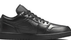 Sneaker|Sneaker|nike Air Jordan 1 Low in Übergrößen Schwarz