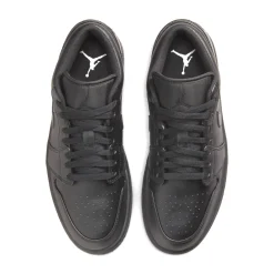 Sneaker|Sneaker|nike Air Jordan 1 Low in Übergrößen Schwarz