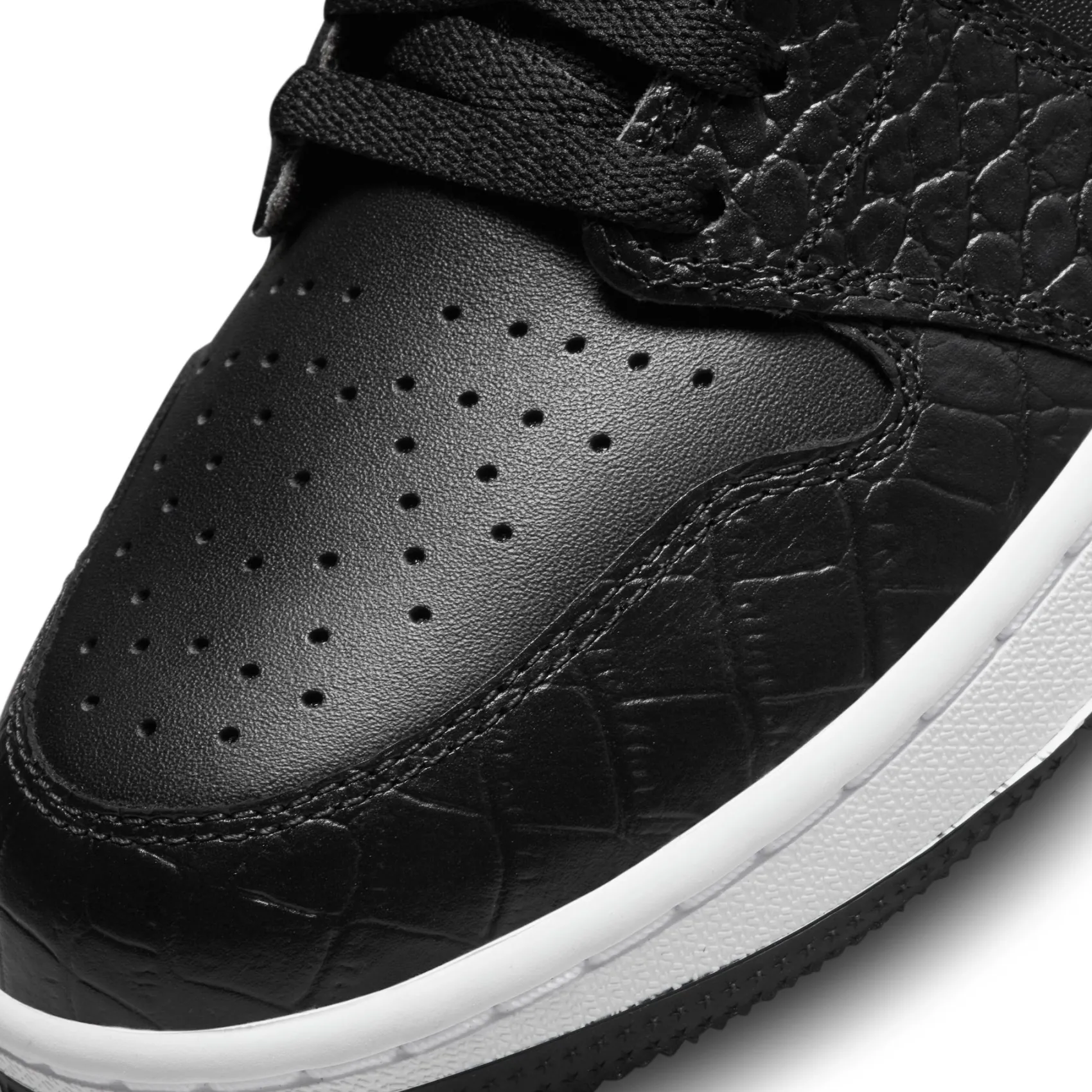 Sneaker|Sneaker|nike Air Jordan 1 Low in Übergrößen Schwarz