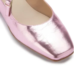 Ballerinas|Horsch Schuhe Ballerina in Übergrößen Rosa