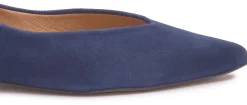 Ballerinas|Horsch Schuhe Ballerina in Übergrößen Blau