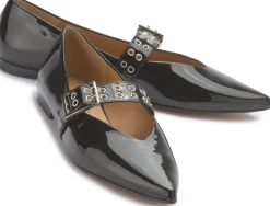 Ballerinas|Horsch Schuhe Ballerina in Übergrößen Schwarz
