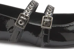 Ballerinas|Horsch Schuhe Ballerina in Übergrößen Schwarz