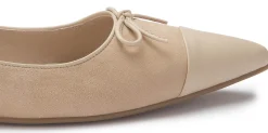 Ballerinas|Horsch Schuhe Ballerina in Übergrößen Beige