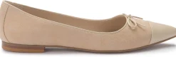 Ballerinas|Horsch Schuhe Ballerina in Übergrößen Beige