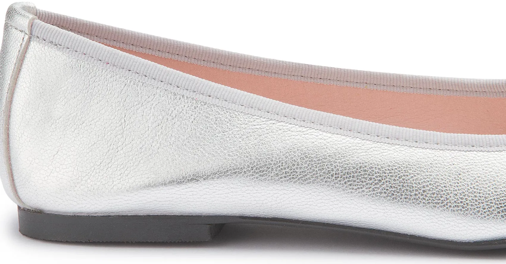 Ballerinas|Horsch Schuhe Ballerina in Übergrößen Silber