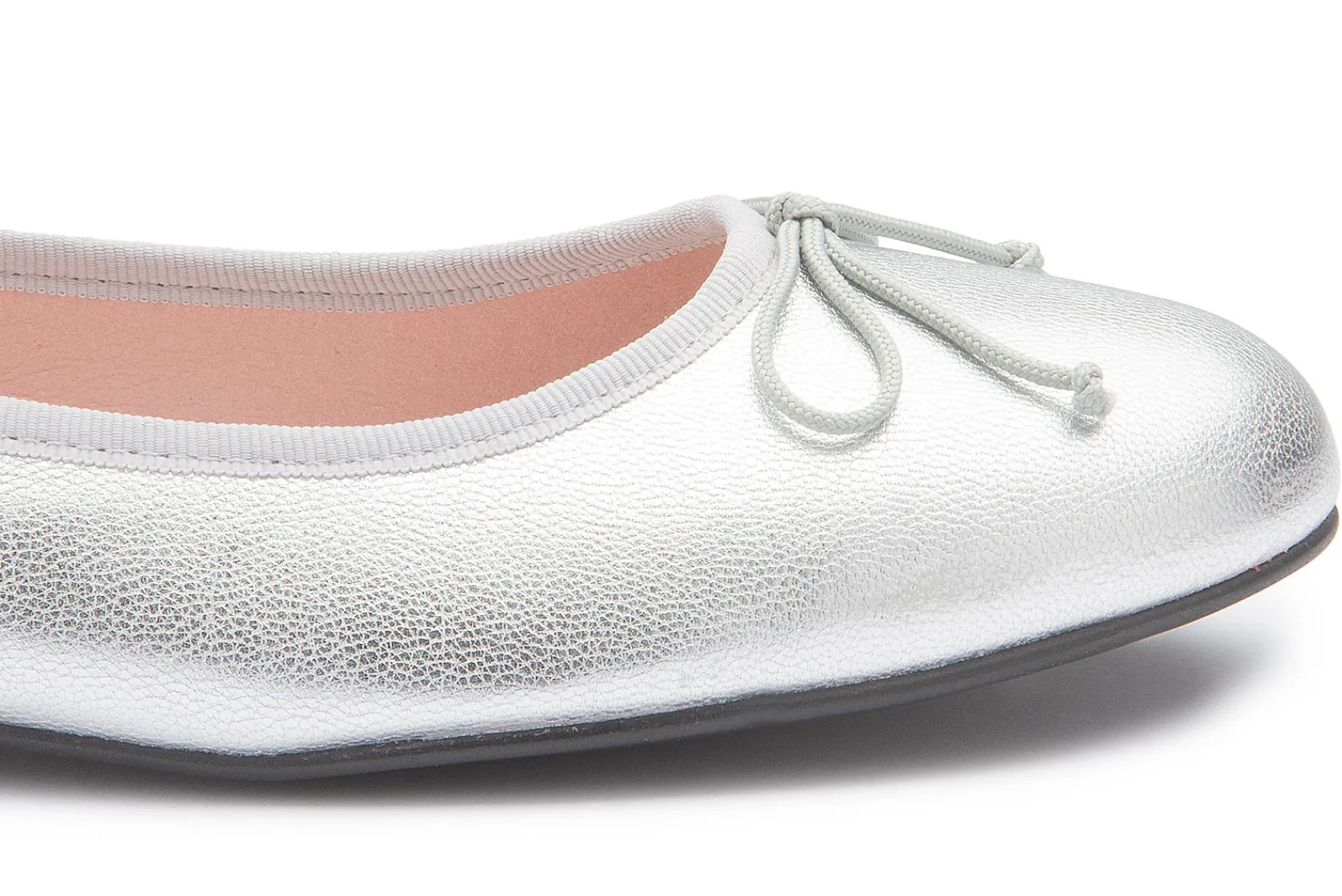 Ballerinas|Horsch Schuhe Ballerina in Übergrößen Silber