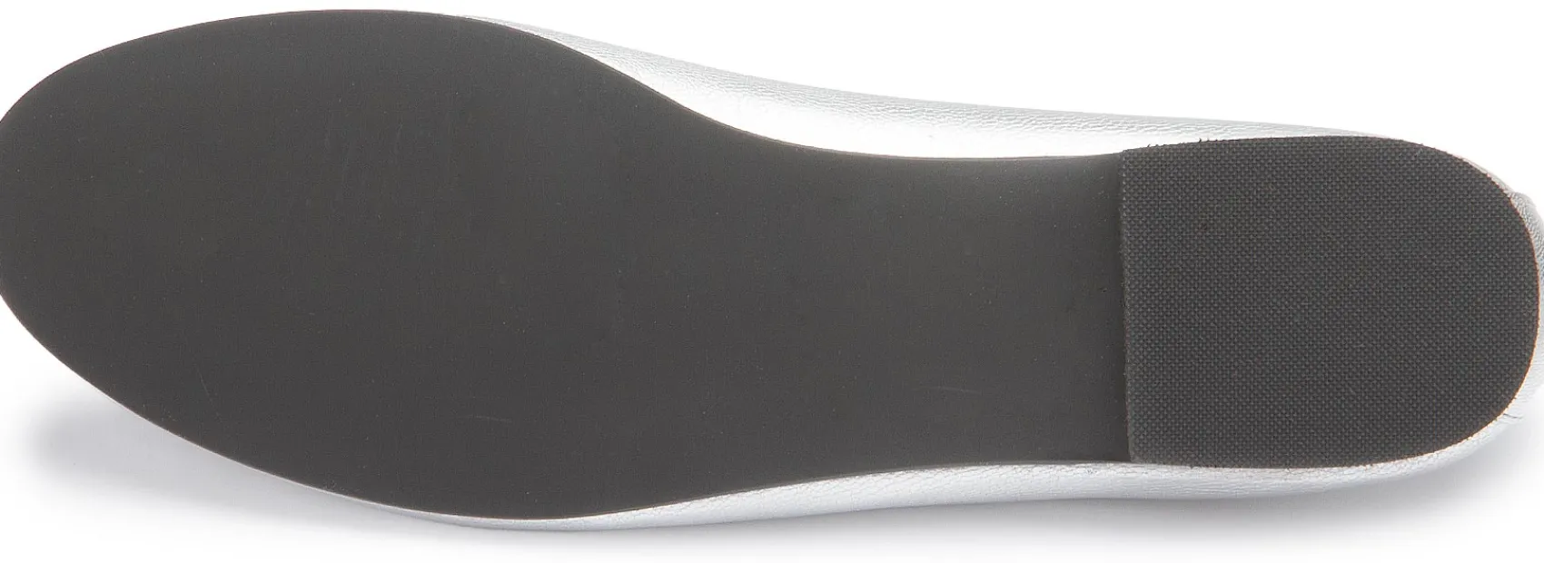 Ballerinas|Horsch Schuhe Ballerina in Übergrößen Silber