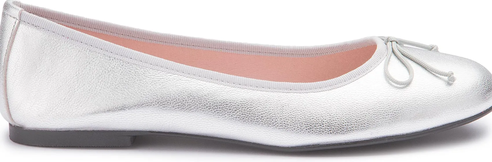 Ballerinas|Horsch Schuhe Ballerina in Übergrößen Silber