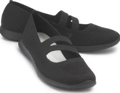 Ballerinas|Remonte Ballerina in Übergrößen Schwarz