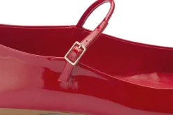Ballerinas|Horsch Schuhe Ballerina in Übergrößen Rot