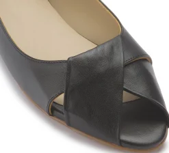 Ballerinas|Horsch Schuhe Ballerina in Übergrößen Schwarz