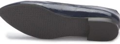 Ballerinas|Horsch Schuhe Ballerina in Übergrößen Blau