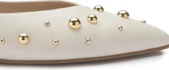Ballerinas|Horsch Schuhe Ballerina in Übergrößen Weiß