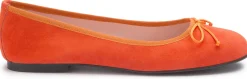Ballerinas|Horsch Schuhe Ballerina in Übergrößen Orange