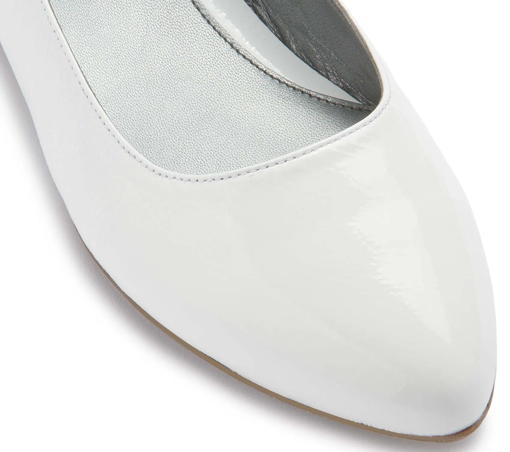 Ballerinas|Horsch Schuhe Ballerina in Übergrößen Weiß