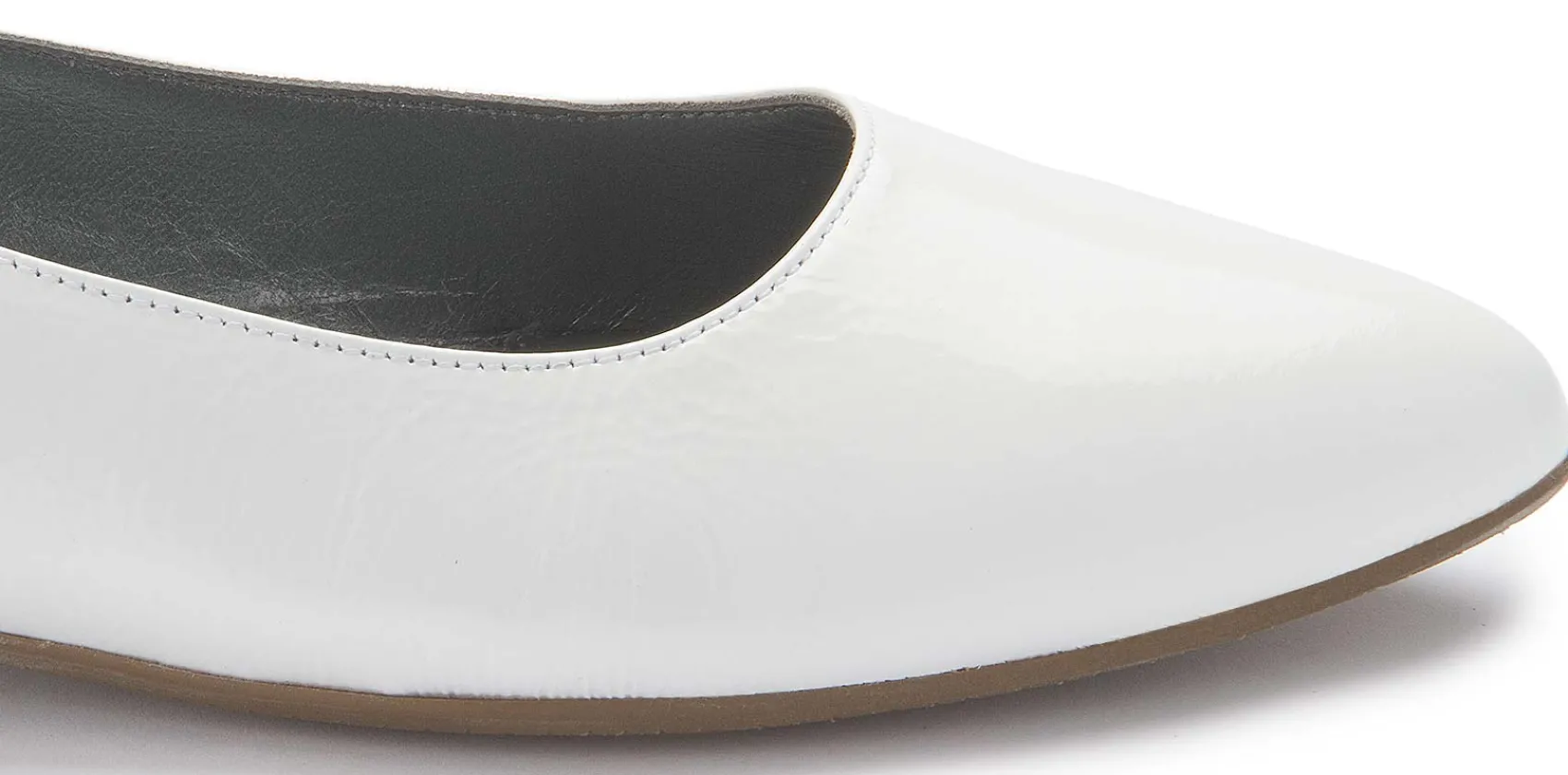 Ballerinas|Horsch Schuhe Ballerina in Übergrößen Weiß