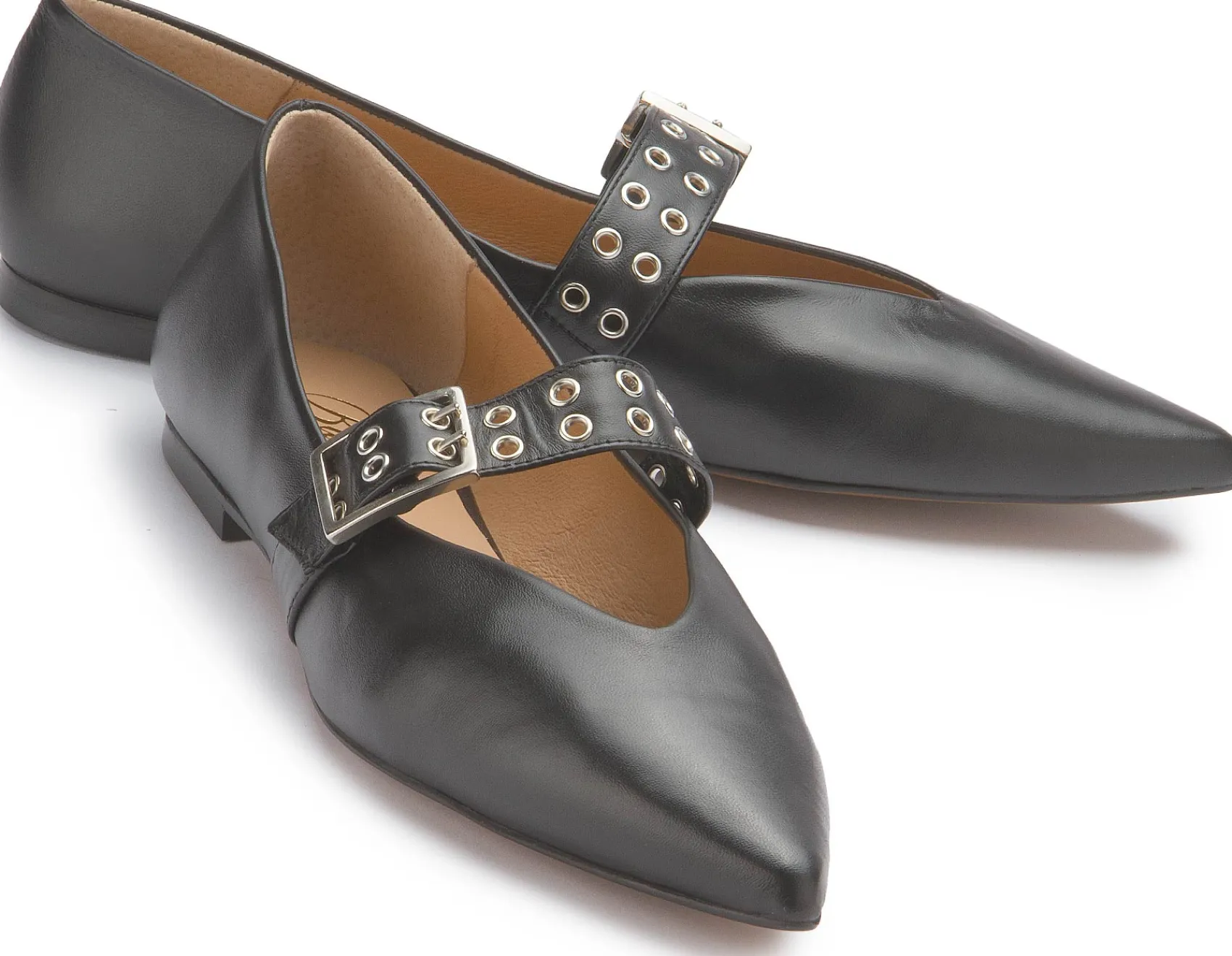 Ballerinas|Horsch Schuhe Ballerina in Übergrößen Schwarz
