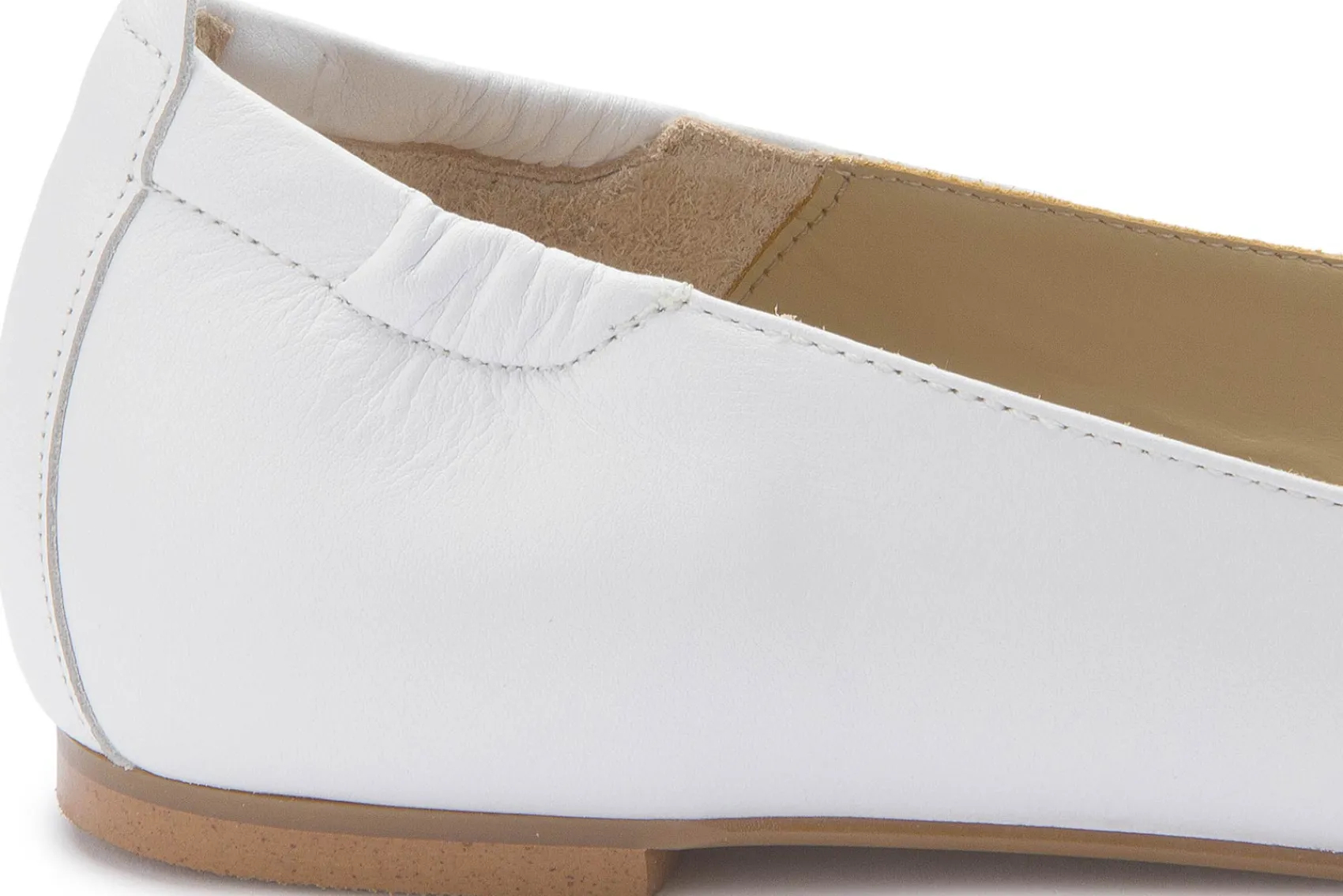 Ballerinas|Horsch Schuhe Ballerina in Übergrößen Weiß