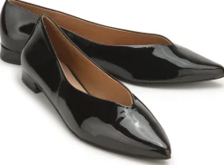 Ballerinas|Horsch Schuhe Ballerina in Übergrößen Schwarz
