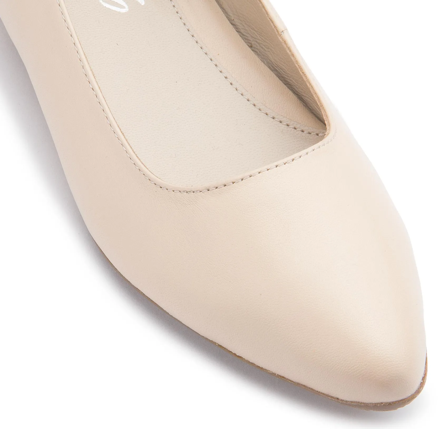 Ballerinas|Horsch Schuhe Ballerina in Übergrößen Beige