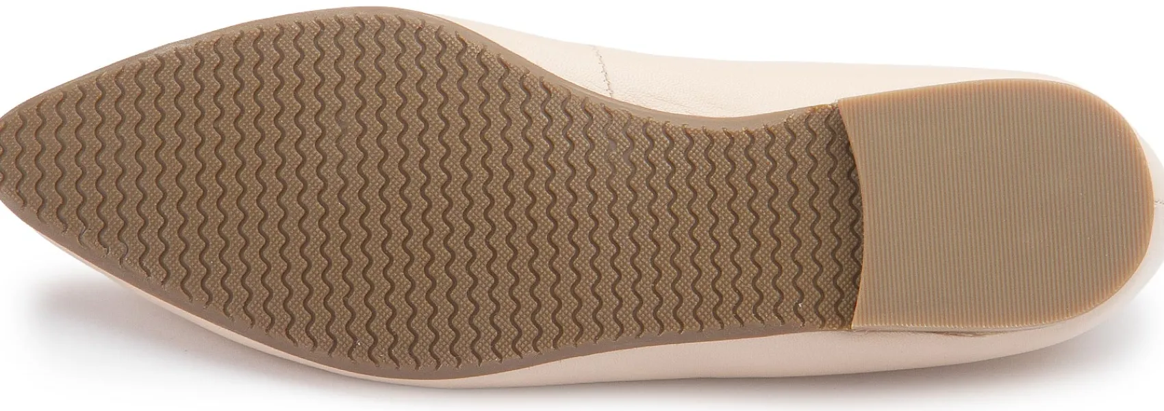 Ballerinas|Horsch Schuhe Ballerina in Übergrößen Beige