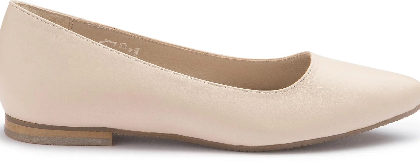 Ballerinas|Horsch Schuhe Ballerina in Übergrößen Beige