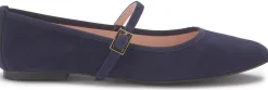 Ballerinas|Horsch Schuhe Ballerina in Übergrößen Blau