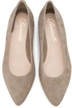 Ballerinas|Horsch Schuhe Ballerina in Übergrößen Beige
