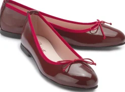 Ballerinas|Horsch Schuhe Ballerina in Übergrößen Rot