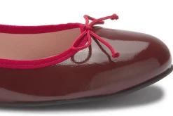 Ballerinas|Horsch Schuhe Ballerina in Übergrößen Rot