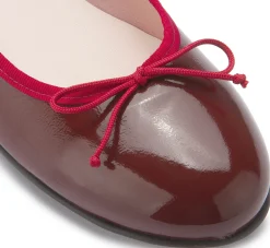 Ballerinas|Horsch Schuhe Ballerina in Übergrößen Rot