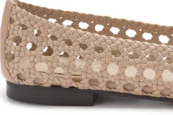 Ballerinas|Horsch Schuhe Ballerina in Übergrößen Beige