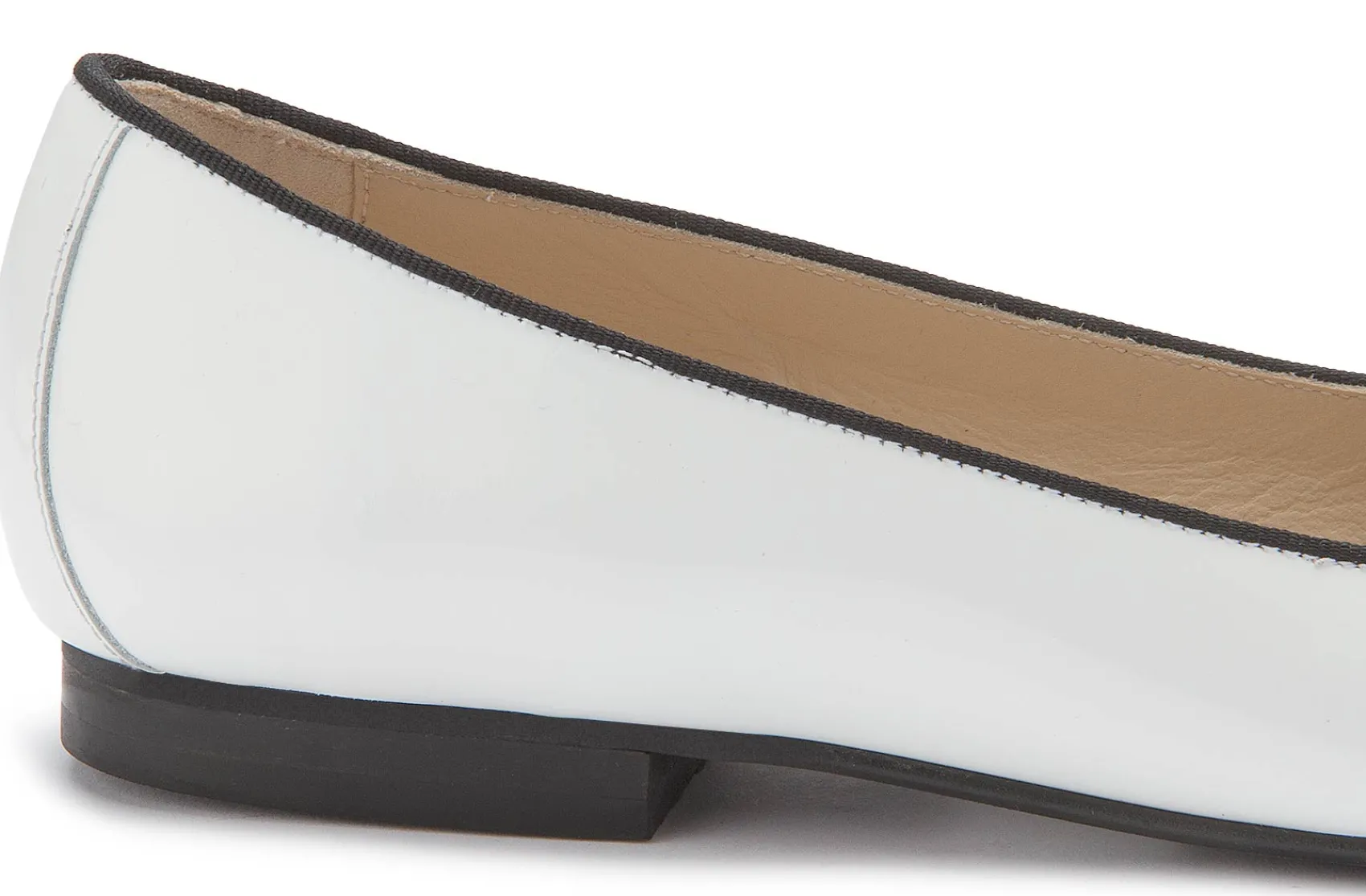 Ballerinas|Horsch Schuhe Ballerina in Übergrößen Weiß
