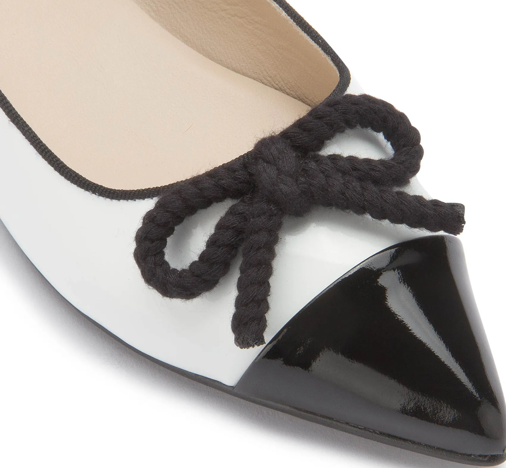 Ballerinas|Horsch Schuhe Ballerina in Übergrößen Weiß