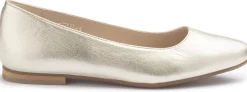 Ballerinas|Horsch Schuhe Ballerina in Übergrößen Gold
