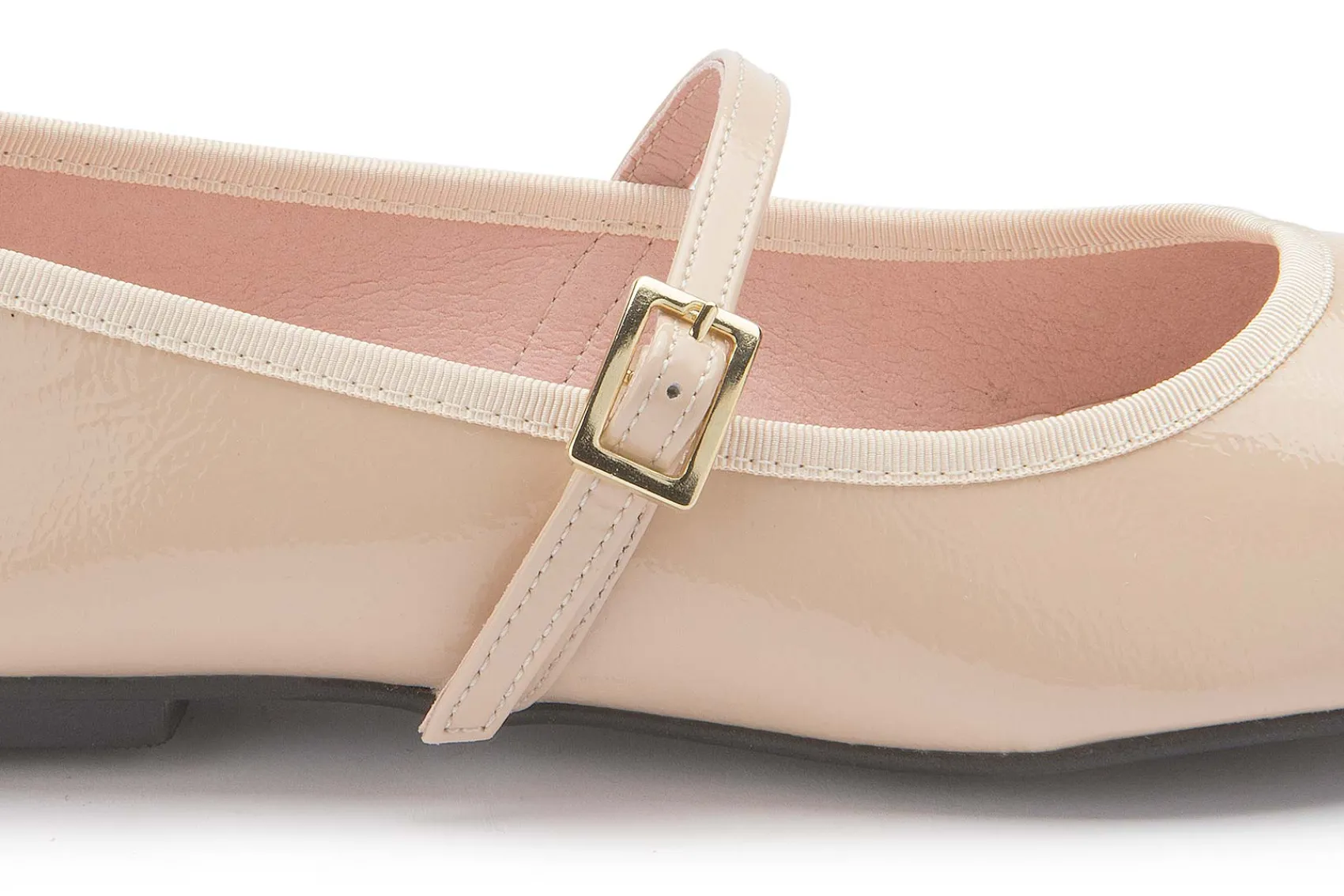 Ballerinas|Horsch Schuhe Ballerina in Übergrößen Beige