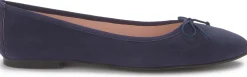 Ballerinas|Horsch Schuhe Ballerina in Übergrößen Blau