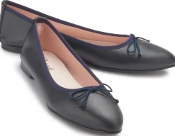 Ballerinas|Horsch Schuhe Ballerina in Übergrößen Blau