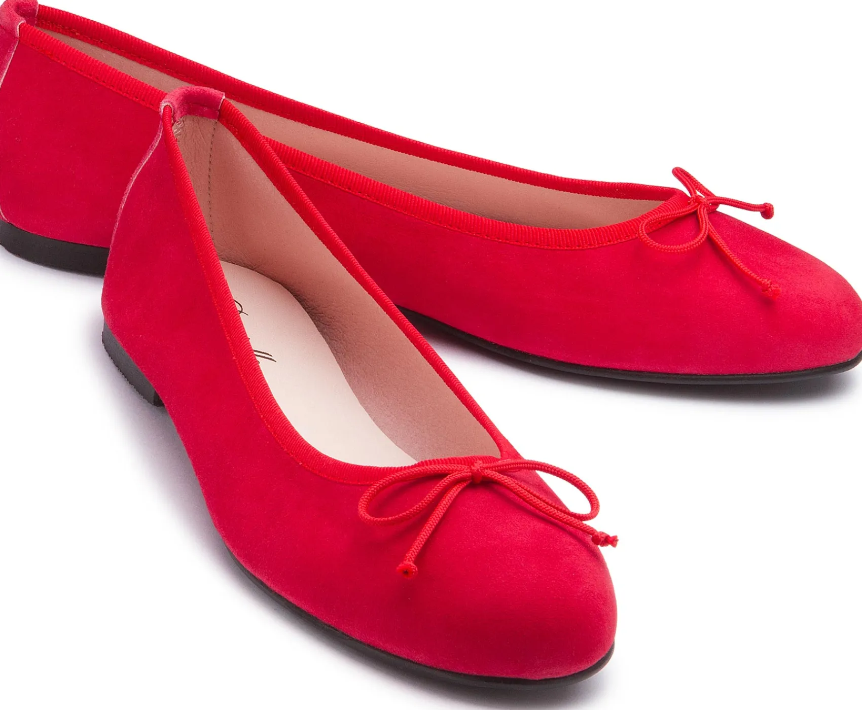 Ballerinas|Horsch Schuhe Ballerina in Übergrößen Rot