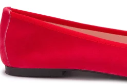 Ballerinas|Horsch Schuhe Ballerina in Übergrößen Rot