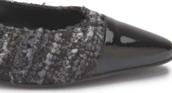 Ballerinas|Horsch Schuhe Ballerina in Übergrößen Grau