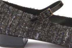 Ballerinas|Horsch Schuhe Ballerina in Übergrößen Grau