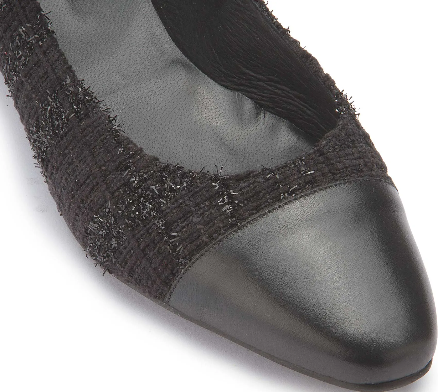 Ballerinas|Horsch Schuhe Ballerina in Übergrößen Schwarz