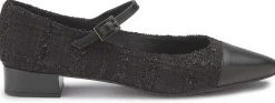 Ballerinas|Horsch Schuhe Ballerina in Übergrößen Schwarz