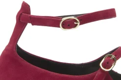 Ballerinas|Horsch Schuhe Ballerina in Übergrößen Rot